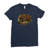 bigfoot of endor Ladies Fitted T-Shirt