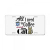 coffee cat License Plate