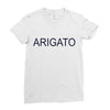 arigato Ladies Fitted T-Shirt