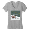 i&rsquo;d lock my bike to yours anytime Women's V-Neck T-Shirt