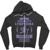 I am a Hodgkins Cancer Survivor - What's Your Superpower? Zipper Hoodie