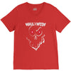 ghose face halloween V-Neck Tee