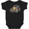 hot rod 2, ideal birthday gift or present Baby Bodysuit