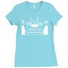 totoro my neighbour anime Ladies Fitted T-Shirt