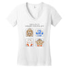 select your co pilot Women's V-Neck T-Shirt