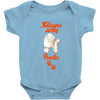 Sleeps With Poodle Baby Onesie