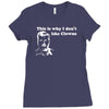 i dont like clowns tfunny Ladies Fitted T-Shirt