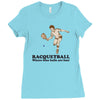 racquetball Ladies Fitted T-Shirt