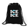 Ice Ice Baby Drawstring Bags