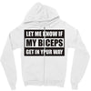 my biceps Zipper Hoodie