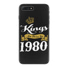 kings are born in 1980 iPhone 7 Plus Case