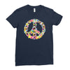 peace Ladies Fitted T-Shirt