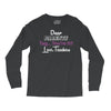 Dear Parents Tag You're It Love Teachers Women's Long Sleeve Shirts