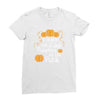i teach the cutest pumpkins in the patch Ladies Fitted T-Shirt