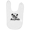 angry panda Baby Bibs