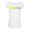 fries foodie Maternity Scoop Neck T-shirt