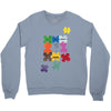 puzzled Crewneck Sweatshirt