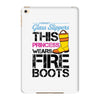 Forget Glass Slippers This Princess Wears Fire Boots iPad Mini 4