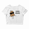 cool beans Crop Top