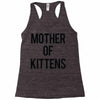 mother of kittens Racerback Tank
