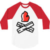 let's go camping 3/4 Sleeve Shirt