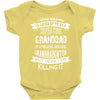 Super Cool Granddad Of A Freaking Awesome Granddaughter Baby Onesie