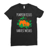 pumpkin kisses Ladies Fitted T-Shirt
