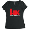 hk heckler and koch Women's Triblend Scoop T-shirt