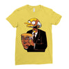 burns vs trump Ladies Fitted T-Shirt