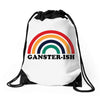 Ganster ish Drawstring Bags