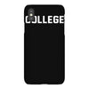 college iPhoneX Case