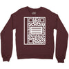 qr composition Crewneck Sweatshirt