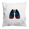 Lungs Throw Pillow