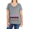 Baby Girl Under Construction Ladies Curvy T-Shirt
