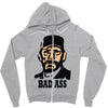 bad ass avec frank vega Zipper Hoodie