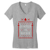 Winter (f79) Women's V-Neck T-Shirt