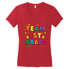 team 1st grade Women's V-Neck T-Shirt