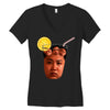 Kim Jong Un Ice T Women's V-Neck T-Shirt