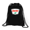 sinclair motor oils Drawstring Bags