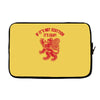 if it's not scottish it's crap Laptop sleeve