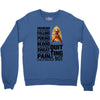 super saiyan quitting is not Crewneck Sweatshirt