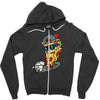 pizza and ranch Zipper Hoodie
