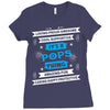 It's A Pops Thing Ladies Fitted T-Shirt