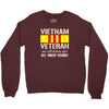 vietnam veteran Crewneck Sweatshirt