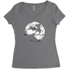 midnight desolation Women's Triblend Scoop T-shirt