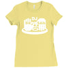 dj scratch men's Ladies Fitted T-Shirt