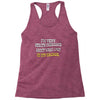 health conscious nachos Racerback Tank