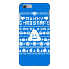 funny ugly christmas smiley emoticon iPhone 6/6s Plus Case
