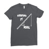 keeping it reel Ladies Fitted T-Shirt