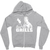 bear grills  funny Zipper Hoodie